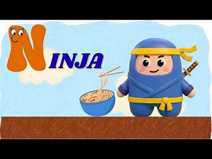 The Alphabet Song Letter " N " For Toddlers | Curio Cubs #toddlers #baby #abcd #alphabet #abc
