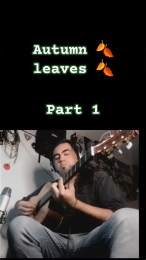 Autumn leaves - Eric Clapton / part 1 #Autumn #ericclapton