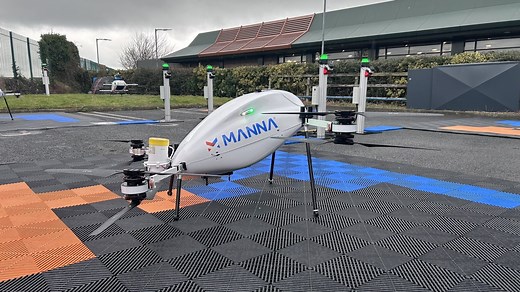 Drone delivery aims to serve 1m in Dublin this year