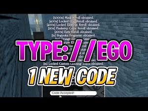 *APRIL 26* TYPE://EGO 1 NEW Code