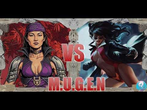 The Outworld Warrior VS The Daughter of Drakulon: Li Mei VS Vampirella | MUGEN Clash!