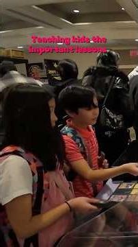 Teaching kids the important lessons #pokemoncards #pokemon #trivia #vendorpov a