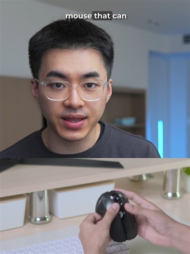 They made a mouse that turns into a gamepad #gaming #console #mouse#handheld