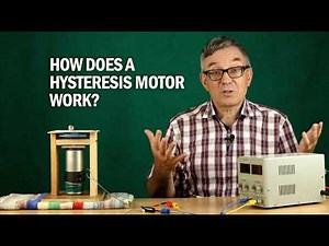How does a hysteresis motor work?