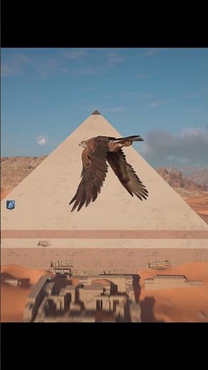 Eagle's View Of The Great Pyramids