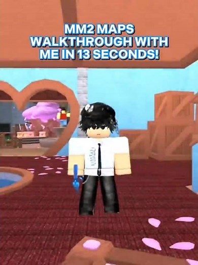 MM2 Maps Walkthrough 💙✨ | #roblox #mm2 #shorts
