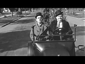 Laurel & Hardy "Selling Christmas Trees Door to Door" with "I get Around" @MetroCinemaArchive
