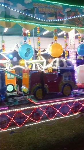 Riding a Fun Carousel Ride