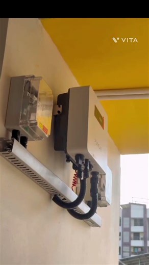 3KW NAGPUR SOLAR SYSTEM WORK #electrician #home