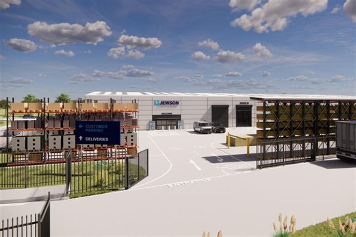 Builders merchant Jewson to open new purpose-built branch in Alnwick