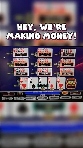 Making Money on Deuces Wild Bonus Poker!