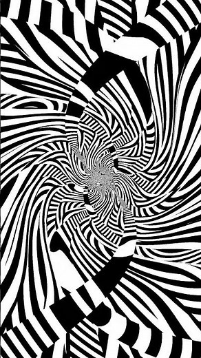 Hypnotic Fractals | Let Your Focus Sink Into This Illusion | #trippy #opticalillusion