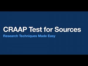 CRAAP Test