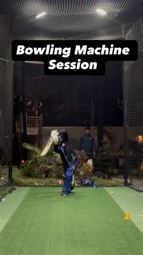 SCCA on Instagram: "If you want to train a particular shot 🏏, a bowling machine 🤖 is one of the best ways to enhance your skills 💪. Set it up to repeat one stroke again and again 🔁 until it becomes subconscious 🧠. Master every shot 🎯, chase perfection ✨, and enjoy the process 😊. Training on a Bowling Machine is unmatched 🙌. Subscribe to my YouTube channel ▶️ and DM 📩 for one-to-one sessions. #scca #battingdrills #sahajchadhacricketacademy #trainwithsahaj #trendingreels #bowlingmachine #