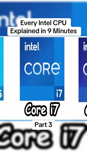 Every Intel CPU Explained in 9 Minutes (3). #usa #fyp #cpu #intel #explained