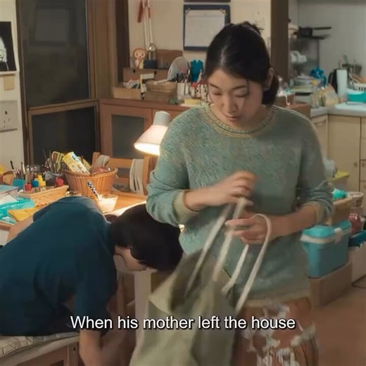 🎬 Her son was bent over picking up an eraser, but when she returned an hour later, her son was still in the same position. y'all need to check out this movie 🍿🔥