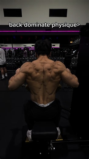don’t stop #fyp #backmuscles #gymmotivation #aesthetics #asian | Back Exercises Gym