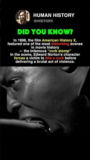 The Infamous Curb Stomp #history #facts