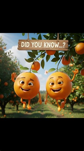 Did You Know? Oranges Are More Than Just Vitamin C 🍊 #learnonyoutube #dyk #mindblown #funny #Shorts