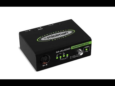 M-Audio Midisport 2x2 | USB Bus-Powered 2-In/2-Out 32 MIDI Channel Interface for Mac and PC-Overview