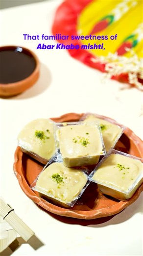 Abar Khabo Mishti by Ganguram brings back the magic of traditional Bengali sweets, made with love, care, and generations of expertise. Every piece of sweetness is a celebration of flavor, heritage, and pure indulgence. Relish the sweetness that feels like home - because at Ganguram, every bite is a journey back to the heart of Bengal! [Ganguram, Ganguram sweets, sweets, Bengali sweets, Nolen Gur, Jol Bhora, Mishti Doi, Potol Mishti, Kheer Kadam, Gulab Jamun, Tea Time Snacks, Kolkata, taste of Ko