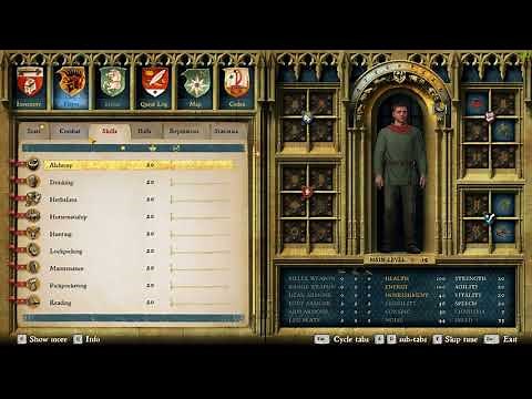 Kingdom Come Deliverance -HOW TO MAX OUT YOUR CHARACTER AT THE BEGINNING OF GAME (PC ONLY)