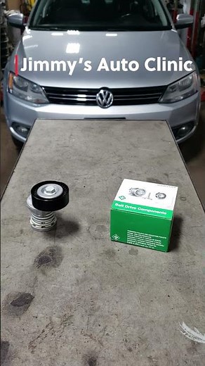 2012 Volkswagen Jetta TDI | Serpentine Belt Tensioner Replacement | VW Engine Code CJA | Short