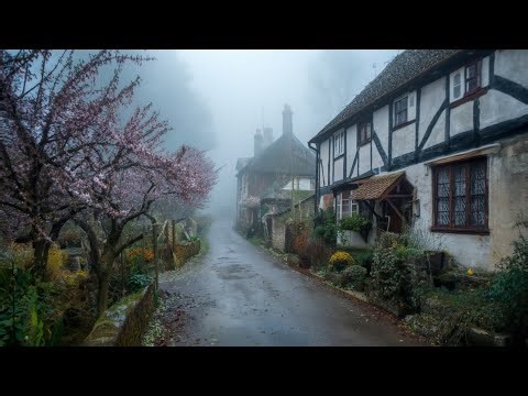 Spring Awakens in a Quiet English Village | A Misty Morning Cinematic Walk 4K