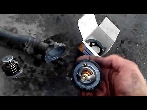 MAZDA 6 2.0 HOW TO REPLACE THERMOSTAT