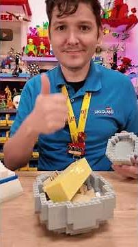 Making LEGO mashed potatoes and cranberry sauce