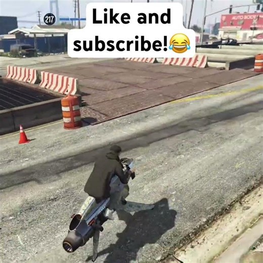 When you get ran over in a mortal way😂 #gta #gtaonline #gaming #viral #shorts #gtav #subscribe #fyp