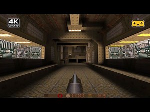 Quake (1996) Gameplay | 10 Minutes of 4K Action with the Legendary First-Person Shooter