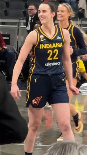 The Duo is BACK! 🏀 Caitlin Clark & Aliyah Boston Reunion #wnba