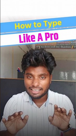 How to type like a pro