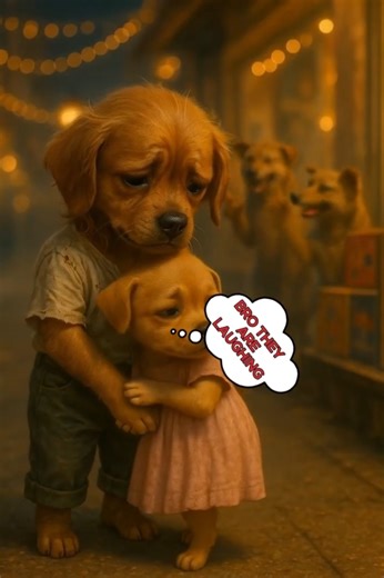 Poor Puppy Buy Firework For His Small Sister #ai