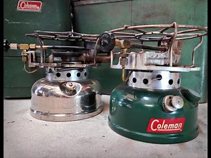 How to light Coleman 500 Stove