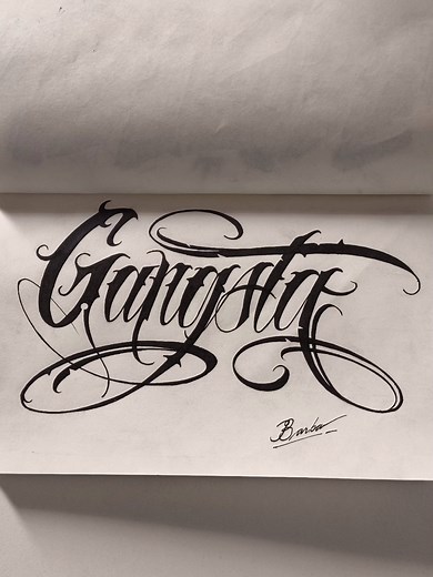 Exploring Gangsta Lettering Styles in Graffiti