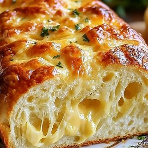 Savory Cheese Bread Recipe: Garlic Herb & 3-cheese Loaf (instant Digital PDF) - Etsy