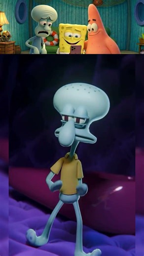 When Squidward Starts Dancing 😆🎶