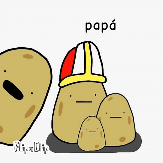 Soy una papa 🥔 #fyp #animation #FYP #viral #humor #drawing #comedia #flipaclip #stickman #papas