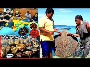 MUKBANG Stingray Fish BBQ, Cooking with Subscribe BANTEN CILEGON