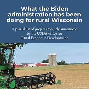 It’s easy for the rural economy to be overlooked in the daily crush of political news, but the Biden administration has quietly spent the past four years ramping up rural investments in infrastructure, energy efficiency, health care, and business development. Here’s a sample of the kinds of projects announced recently by the US Department of Agriculture’s Rural Economic Development office and others. #wisconsin #wisconsinpolitics #agriculture #ruralwisconsin | UpNorthNews
