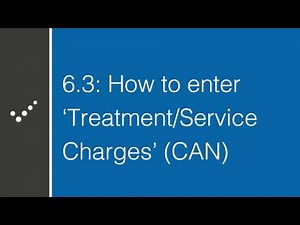 How to enter Treatment Service Charges | Practice Perfect Learning Center