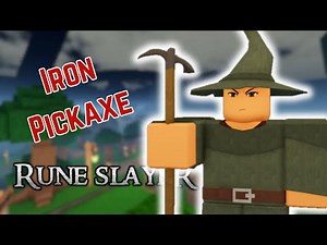 How To Get Iron Pickaxe? | Roblox Rune Slayer