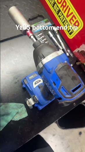 Yz85 bottom end trick #yz85 #yamaha