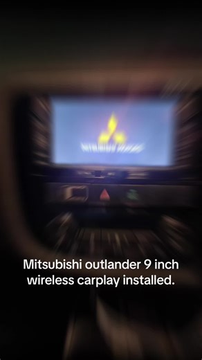 Upgrade your Mitsubishi Outlander with 9 Inch Wireless Carplay