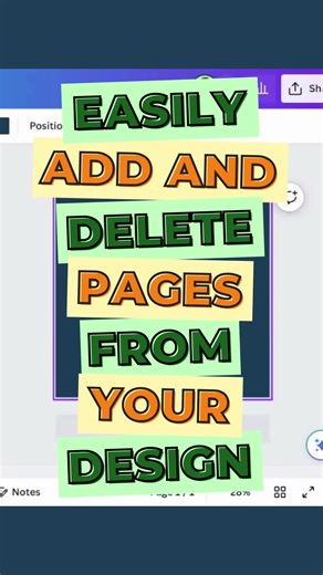 How to Add and Delete Pages in Canva Easily