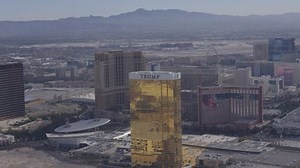 Aerial View Trump Building Las Vegas Stock Footage Video (100% Royalty-free) 1095684857 | Shutterstock