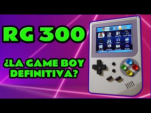 ASÍ ES LA CONSOLA RG300 ¿la Game Boy definitiva? | Review