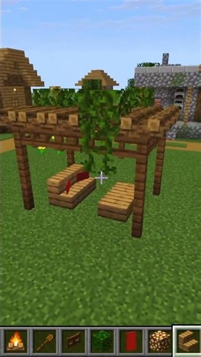 Cozy Beach Gazebo Design Minecraft 🏖️